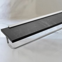 포세린 대리석 블랙 수건걸이 욕실선반 수건걸이, option__ 포세린 대리석 블랙 수건걸이 욕실선반