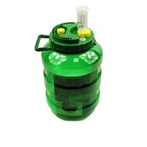 과실주 담금주 발효용 PET병 10L + 3피스 에어락, 5세트
