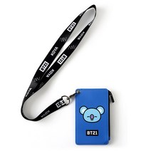 (인기) BT21 BTS 넥스트랩 고급형 카드지갑