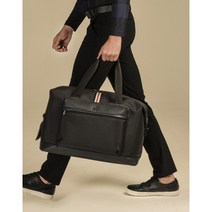 [정품인증] 259235 닥스 골프 [ONLINE EXCLUSIVE] [BEST SELLER] 블랙 짜임 조직 라인 경량 보스턴백 DGGF3F902BK, XXX