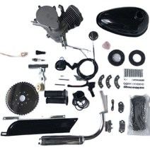 전동자전거 만들기 키트 DIY 엔진 개조 80cc, 상세이페이지 참고, 검은 기계 키트