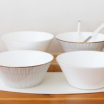 한국도자기 마티나골드 면기세트 4PCS