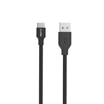 NEXT-AC4101U2/USB2.0 Type-C 고속충전 케이블 1m/C타입/데이터 전송/15W 고속충전/이중 편조 나일론 케이블/과전류 차단 기능 지원