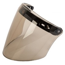 오토바이 헬멧 오픈 페이스 매니아를 위한 3xub 바이저 쉴드 3-스냅 디자인 바이저, 2