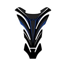 야마하 FJR 1300 1200 FJR1300 A AS abs에 대 한 3D 탄소 봐 바이크 오토바이 탱크 패드 보호자 스티커 케이스, [01] 1 Titanium, 1개