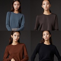 [런칭가 89900][J by_아울렛]실크코튼 원터티셔츠4종