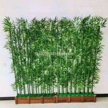 대나무 파티션 가벽 테라스 발코니 옥상 가림막 일식집 초밥지 입구 파티션 병풍 야외온천, 80cm 받침대 +1m 대나무 14개