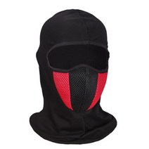 겨울 balaclava 사이클링 페이스 마스크 오토바이 헬멧 라이너 자전거 타기 헤드 기어 통기성 따뜻한 방풍 스포츠 모자 모자, 빨간색