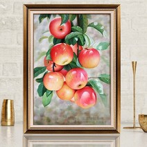푸아이 3D 보석십자수 행운의 사과 +행운십자수(30x30) 사칭업체주의 판매자 푸아이 꼭 확인후 주문LMP095, 50*70cm