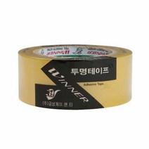 RT 산업용 투명OPP대용량테이프(48mmx80M), 단품