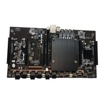 x79 H61 BTC 마더 보드 LGA 2011 DDR3 지원 32G 60mm 피치 지원 RTX3060 3080 그래픽 카드 BTC Miner, 보여진 바와 같이, 하나