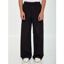22FW OFF WHITE 바운스 블랙 TROUSERS OMCA241 F22FAB001 1010