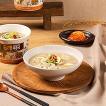 구수한 사골 국물의 고소 담백 쫄깃 간편 들깨 떡국 219g x 4개, 단품