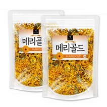 퓨어영 메리골드 꽃차 마리골드 금잔화 금송화 100g, 2개