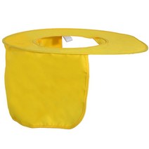 여름 태양 그늘 안전 하드 모자 목 방패 헬멧 커버 야외 건설 노동자 보호, gold