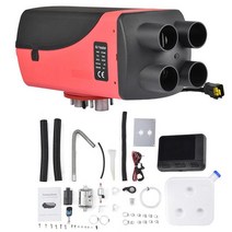 캠핑 무시동 히터 난로 자동차 히터 12V/24V 2kw/5kw/8kw 주차 LCD 에어 디젤 저소음 트럭/캠퍼 밴/보트, 16 12V 8KW 4holes, 16 12V 8KW 4holes