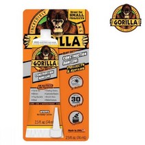 고릴라 건축용 접착제 튜브 백색 74ML 목공용본드