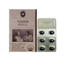 트루포뮬러 비아노스 600mg x 30캡슐.YG, 30캡슐, 1박스