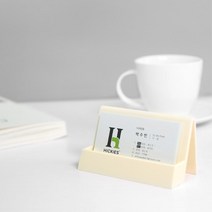 박람회 전시 페어 쿠폰 회사 명함보관함 거치대 식당 메모지 대리운전 카페, 민트