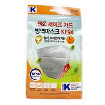 국내산 네오세이프 KF94 황사 방역마스크 대형 5매