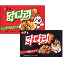 농심 닭다리 후라이드치킨맛 핫숯불바베큐 66g 10개, 상품선택, 핫숯불바베큐맛, 쿠팡이것저것 후라이드 치킨맛