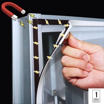 창문모기장 셀프시공 촘촘한 자석 방충망 자석모기장, 95cm   (37.4 inches), 80cm   (31.5 inches), 1개