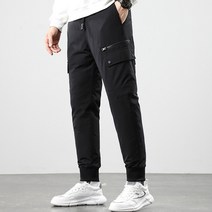 남성 스포츠 패딩 바지 오리 겨울 팬츠 남자 겉옷 보온도 두껍고 스타일리시한 야상