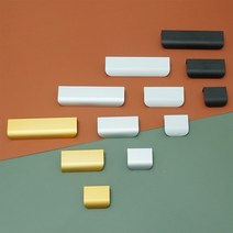 플랩손잡이 주방 싱크대 서랍장 히든 가구 손잡이 화이트 블랙 실버 골드 피스고정형, 07. 골드 중 (77mm)