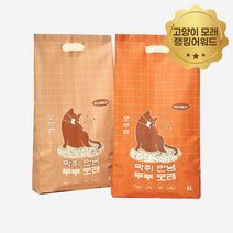 포우장 악취안녕 두부모래(국수입자/분쇄입자) 6L(2.5kg)*3팩, 국수입자 6L(2.5kg)*3팩