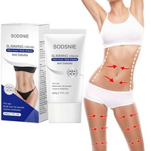 Sodsnie 60g 1pcs 핫 크림 팻 버너 젤 슬리밍 크림 마사지 핫 안티 셀룰 라이트 바디 마사지 체중 감량 크림 인핸서 젤, 1개