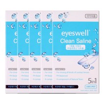 해호 아이스웰 1회용 식염수 모든렌즈 세정제 7mlx5ea, 5개, 7ml