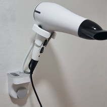 재미월드 양손자유 각도조절 무타공 벽걸이형 드라이기 홀더 거치대 (샤워기걸이추가), 2개세트