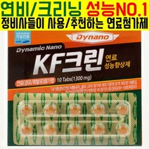 자동차용 연료첨가제 KF크린-TG D 10알 판 10알10회분 연비/출력/옥탄가 향상 매연/소음/노킹방지 연소실 크리닝/코팅, 본상품선택