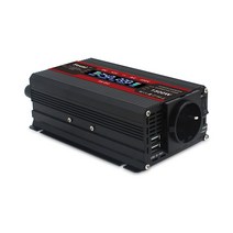 녹원(LVYUAN) 수정사인파 인버터 800W 1500W 12V 24V 220V 60Hz 차량용 캠핑용 차박 캠핑 자동차 인버터, 800W~1500W, 블랙