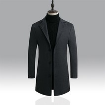 코트 겨울 부티크 순색 모직 streetwear 야생 영국 스타일