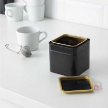 이케아블롬닝 차통 티케이스 사각틴케이스 차케이스