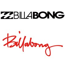 Billabong 빌라봉 서핑 스케이트보드 스노우보드 데칼 스티커, 1개, 선택-2레드(소)