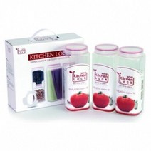키친락 KITCHEN LOCK 보관용기 3P SET- K3000, 단품