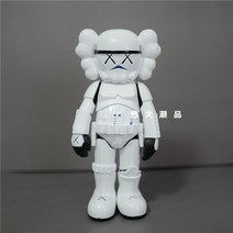 chn kaws 대륙의 베어브릭 스타워즈 군인 피규어 장식 인형, one개