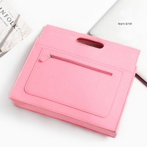 (컴퓨터 가방)노트북 가방 여 서류가방, 13.3인치, 복숭아 꽃가루