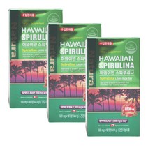 하와이스피룰리나 블루 스피루리나1000mg 권장량 3box 테블릿 타블렛 중년 중장년 여성 여자 피부건강
