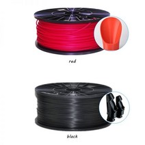 [케이로] 353131 3d 프린터 필라멘트 POM 175mm/3mm 1kg 플라스틱 고무 소모품 재료 MakerBot/RepRap/UP/Mendel, 1.75mm 500g black