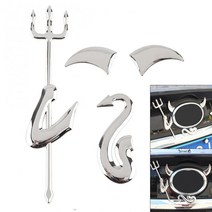 스탠다드메카닉 중장비 부품 Devil 3d car 스티커 car 스타일링 데칼 for renault alaskan safe skoda ram Trucks peugeot DIY