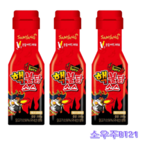 삼양 핵불닭소스 매운소스 비빔장 비빔밥 200g x 3개 s, 삼양 핵불닭소스 200g x 3개 s