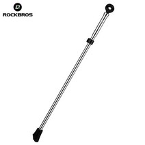 ROCKBROS 탄소 섬유 자전거 킥 스탠드 미끄럼 방지 퀵 릴리스 접이식 주차 랙 자전거 발 지원 Mtb 도로 자전거 스탠드, JC1007