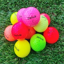 로스트볼 팩토리 볼빅 A등급 실속형 화이트/컬러/비비드 택1 10볼, 볼빅컬러10볼