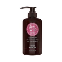 쑥쑥모 천연샴푸 500ml 순앤수 약산성 지성 모근강화 두피개선 지루성, 500ml × 1개