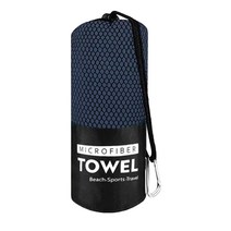 고아웃타운 습식 스포츠 수영 타올 수건 40*80, 네이비, 1개