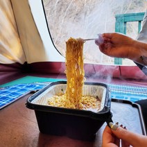 쉬푸드 발열도시락 3p 비화식 발열라면 용기 즉석용기 발열팩 캠핑 도시락 요리 백패킹