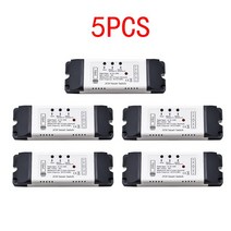 투야 스마트 스위치 모듈 무선 와이파이 RF 제어 릴레이 기기 알렉사 구글 홈과 호환 가능 AC 85-250V 10A 1-5 개, [04] 5PCS, 5개